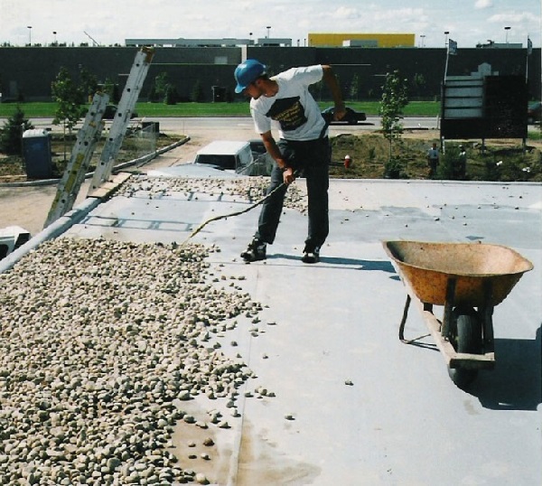 The Purpose of Rocks on Flat Roofs KTM Roofing Boston